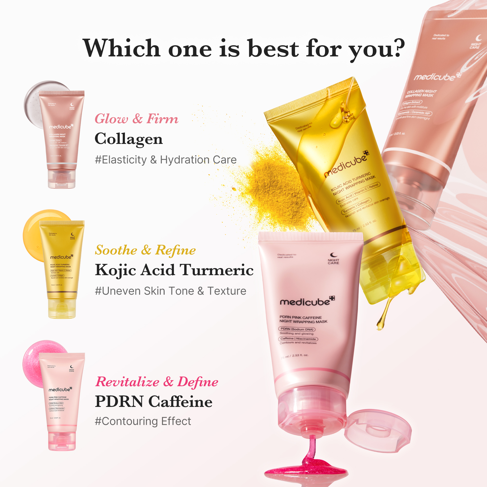 Kojic Acid Turmeric Overnight Wrapping Mask